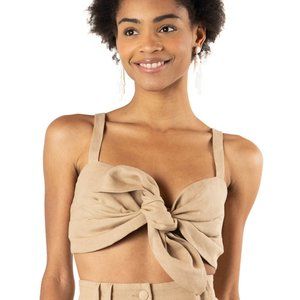 Casa Raki Cala Bralette 100% Organic Linen